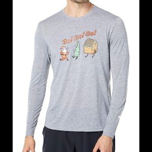 Run Merry Go Distance Graphic Long Sleeve